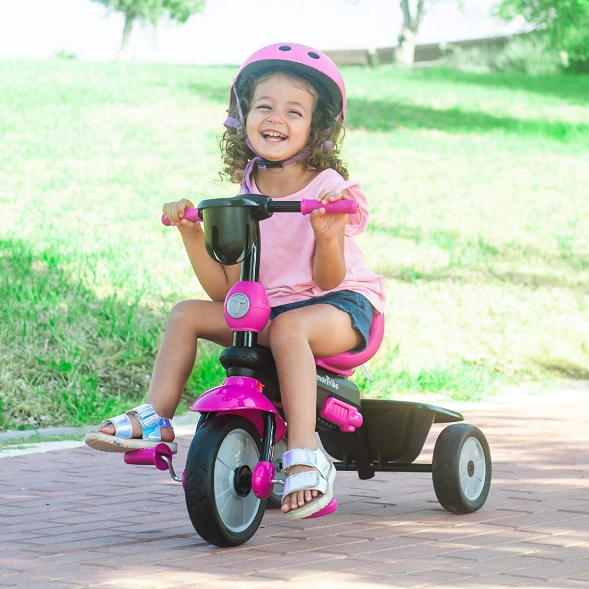 SmarTrike Tricycle Swing DLX 4 en 1 Rose rose, SMARTRIKE