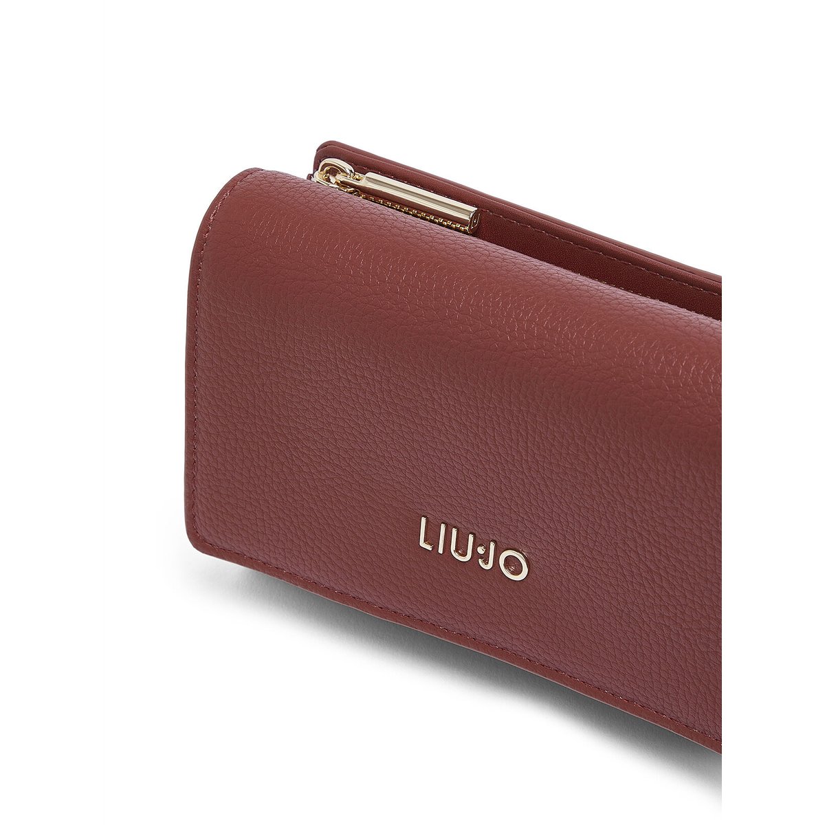Grand portefeuille zippé rouge, LIU JO
