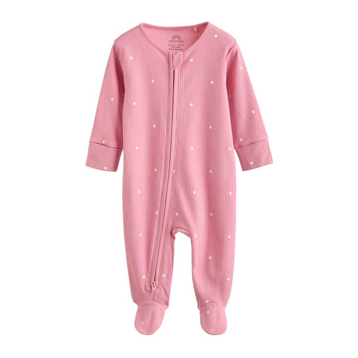 Dors-bien bébé, lot de 7 imprimé cerise rose, NEXT