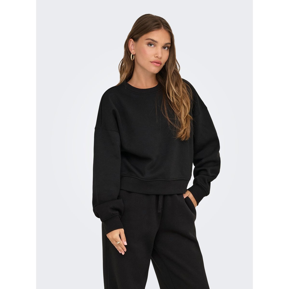 Sweat-Shirt black 1, ONLY