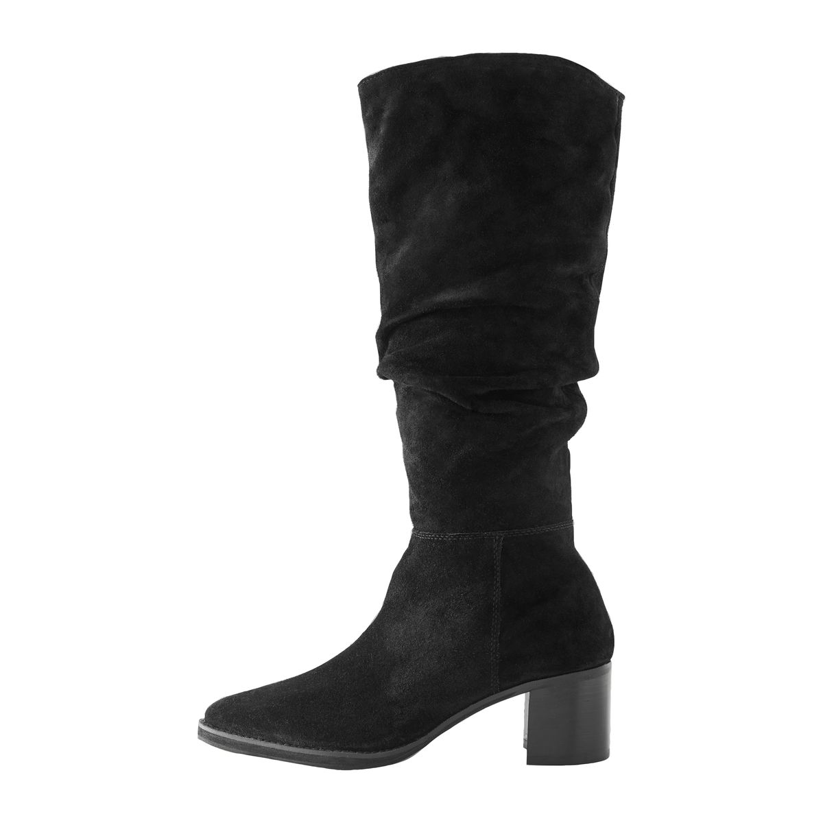 Bottes souples à talon carré forever comfort® noir, NEXT
