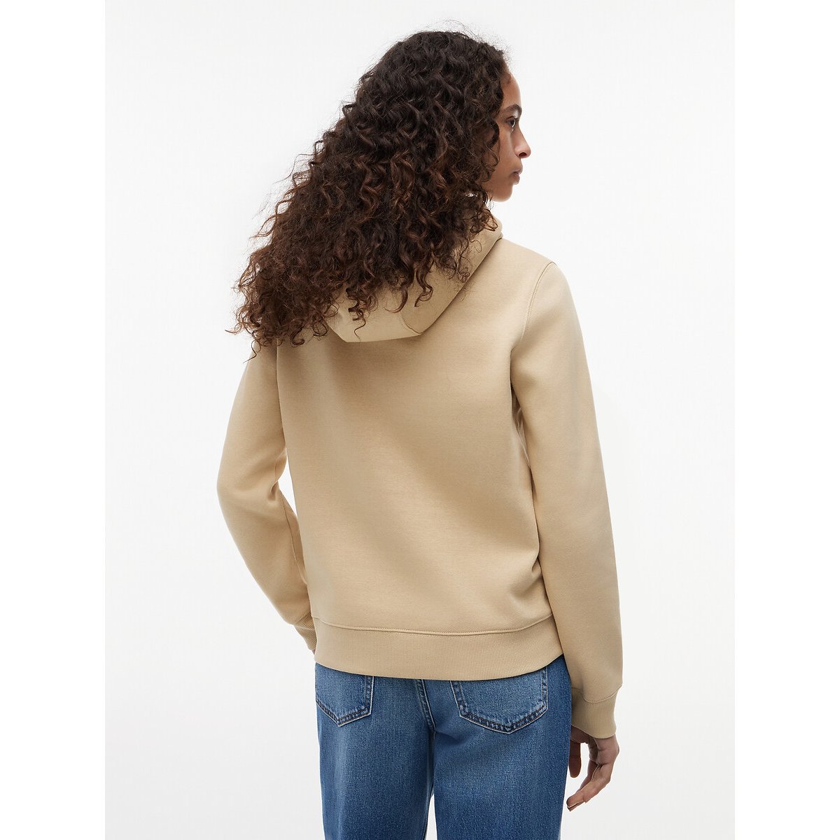 Hoodie beige, TOMMY JEANS