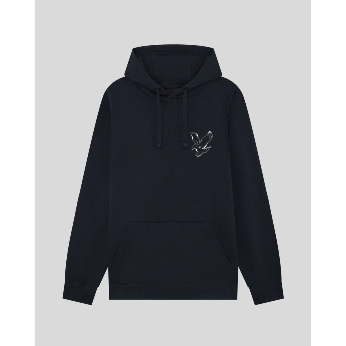Sweat-shirt imprimé dos graphique bleu foncé marine, LYLE & SCOTT