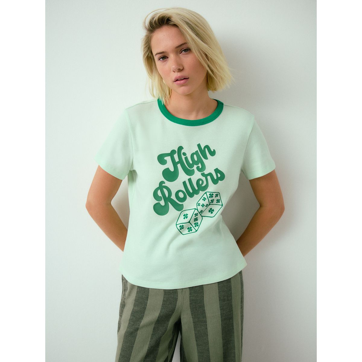 T-shirt à manches courtes st patricks vert, NEXT