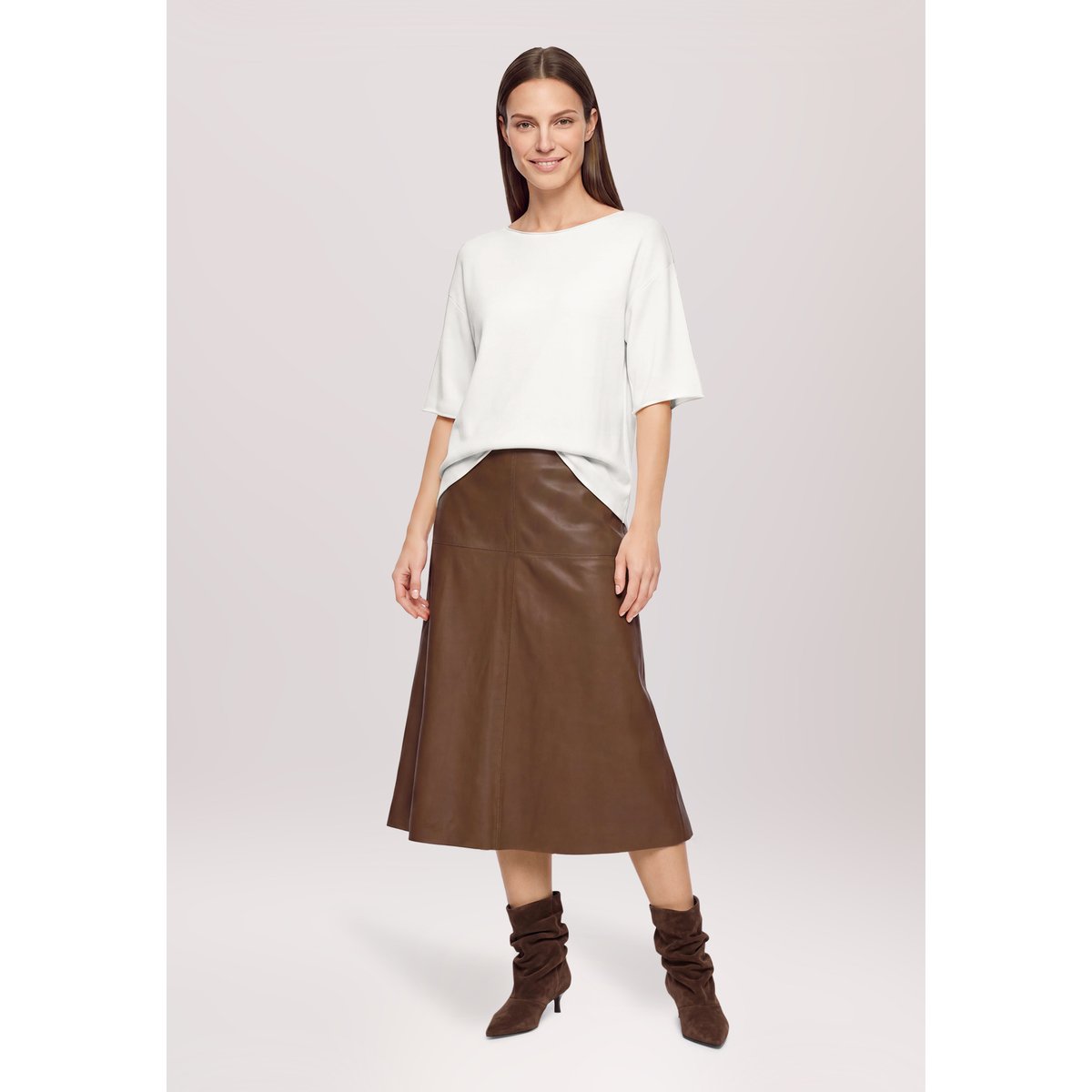 Pull-over en maille manches courtes blanc, BETTY BARCLAY