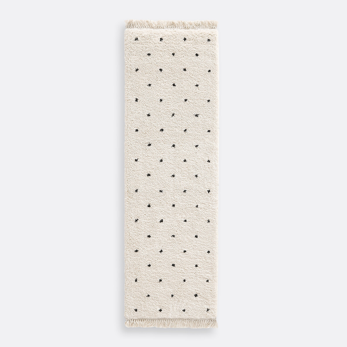 Tapis de couloir style berbère, Ava blanc/noir, LA REDOUTE INTERIEURS