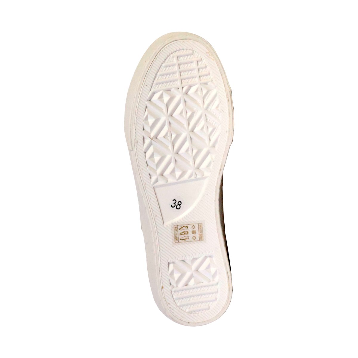 Basket Basse à Lacets Cyndia blanc rose, KAPORAL