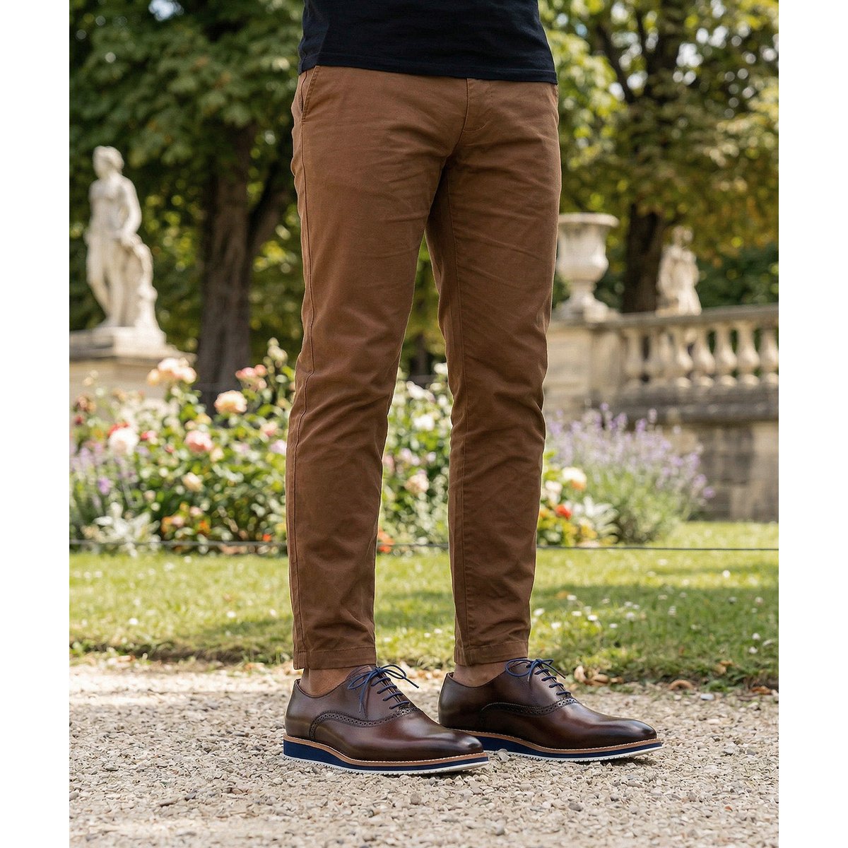 Richelieu cuir WILL marron foncé, FINSBURY