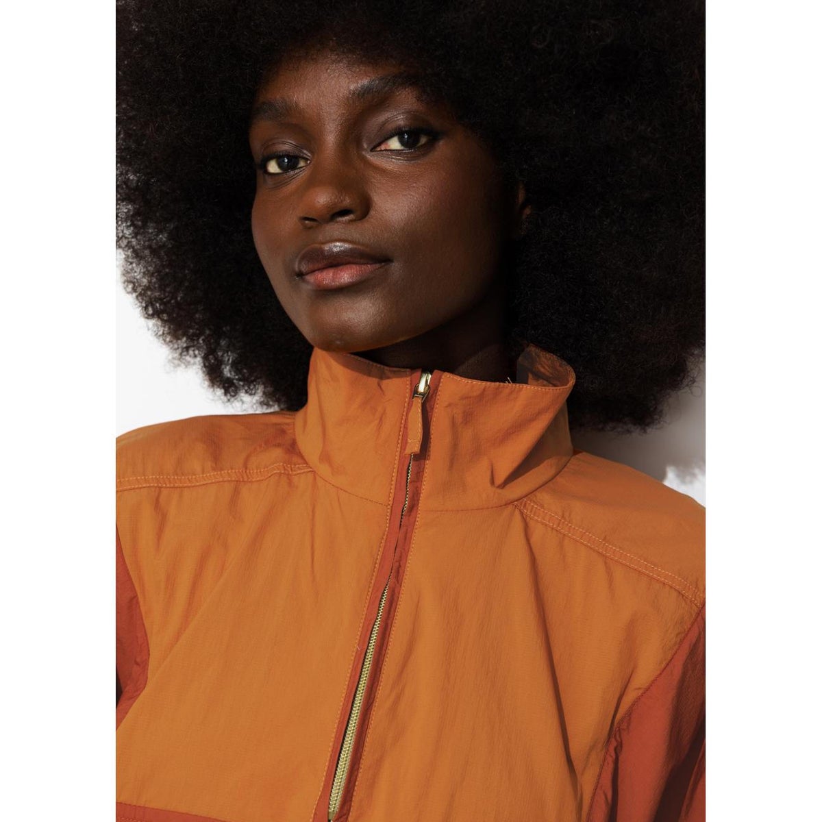 Blouson coupe-vent orange, PROMOD