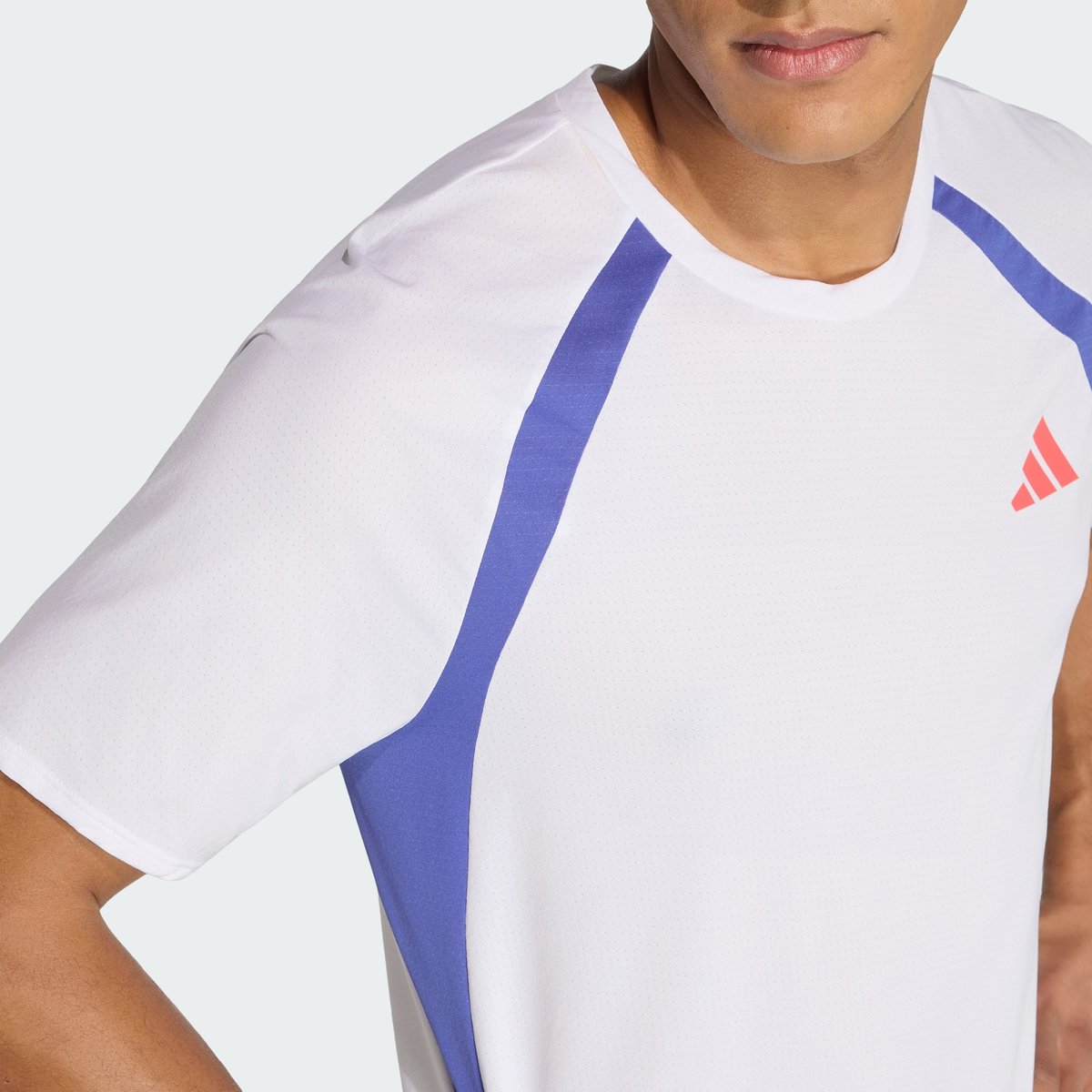 T-Shirt De Running Adizero Archive T-Shirt De Running Adizero Archive white / dual indigo, adidas Performance