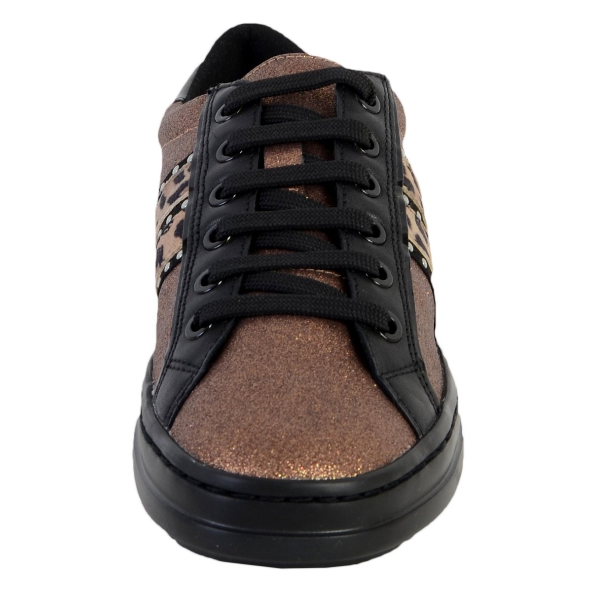 Basket D Pontoise D bronze/tobacco, GEOX