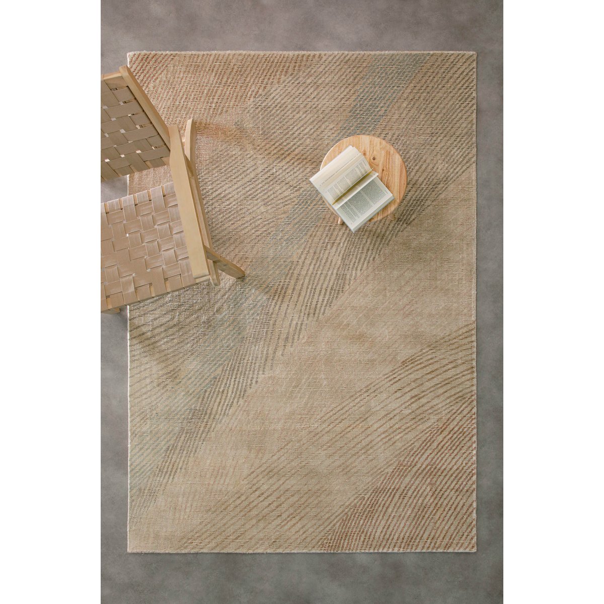 Tapis tufté main , Skai beige, WECON HOME