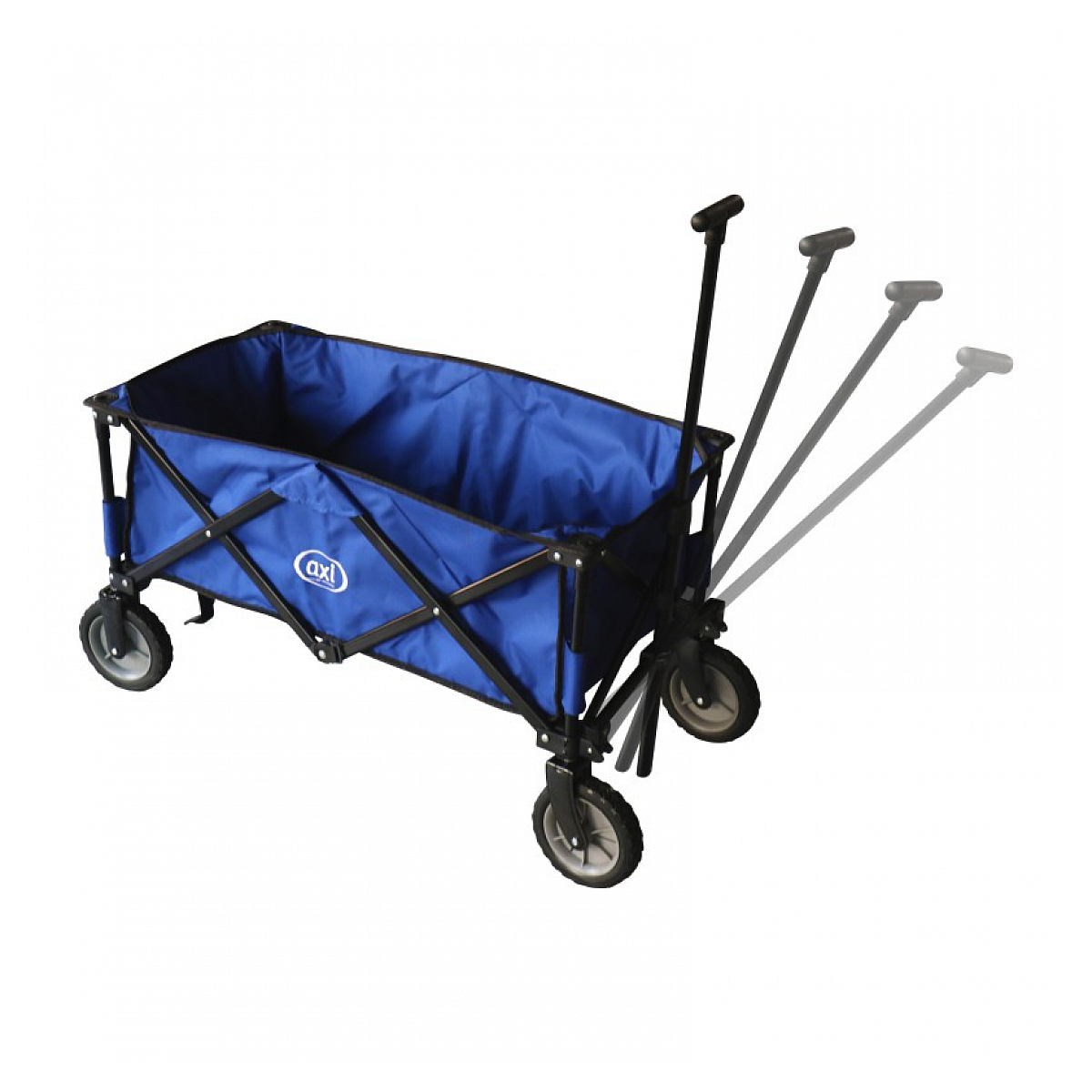 Chariot de plage pliant bleu AB110 Foldable Beachwagon Blue couleur unique, AXI HOUSE