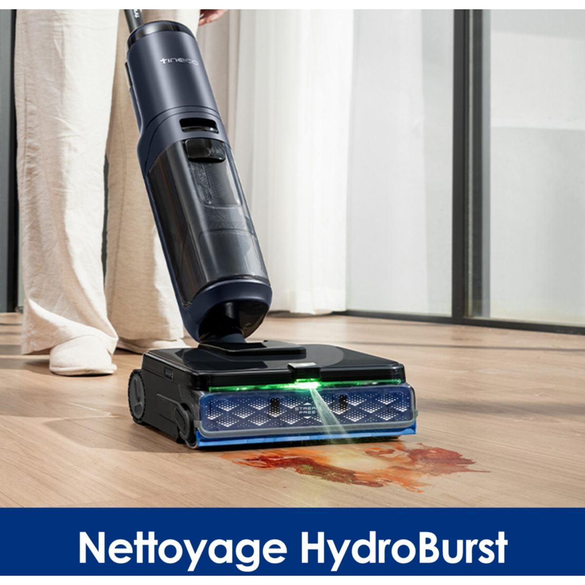 Aspirateur laveur Floor One S7 Max Pro Bleu couleur unique, TINECO