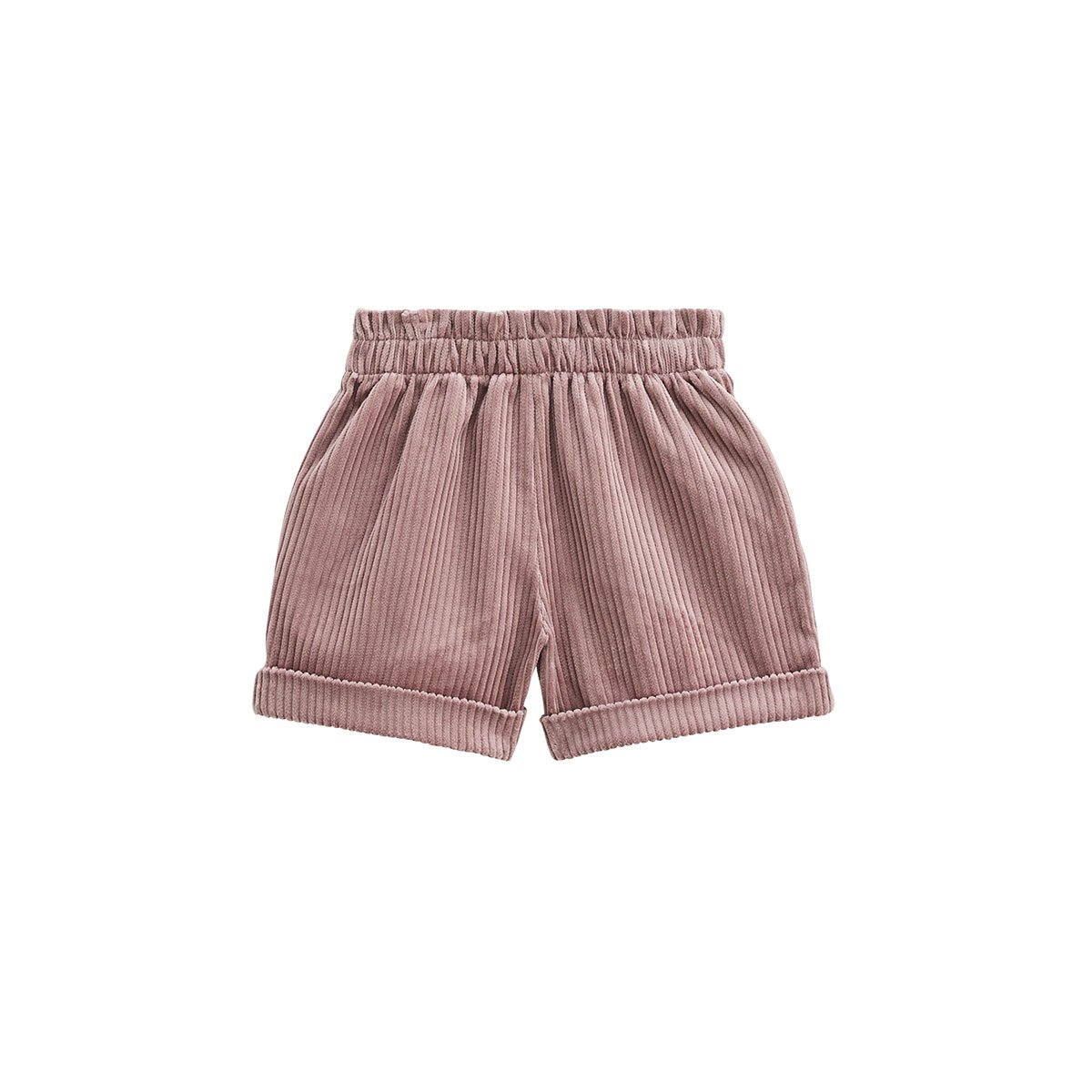Short enfant en velours côtelé Sora prune, PETIT BEGUIN