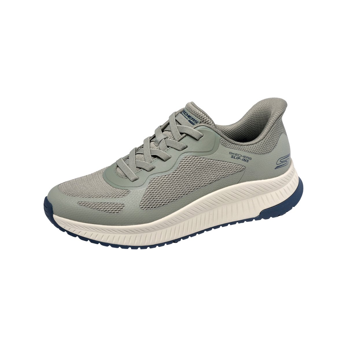 Basket Basse à Lacets Bobs Squad 4 olive, SKECHERS