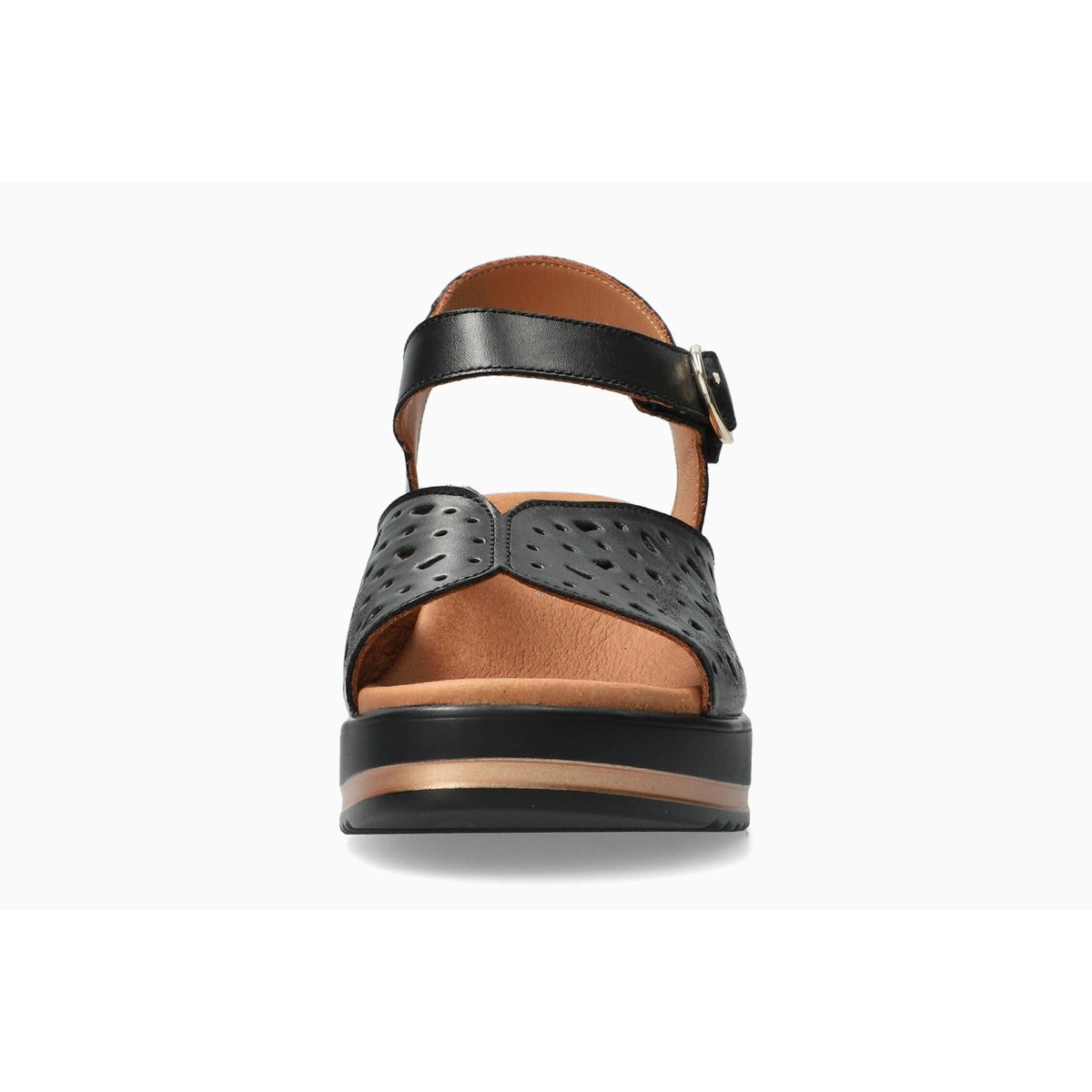 Sandales en cuir SERAFIA noir p5146748, MEPHISTO