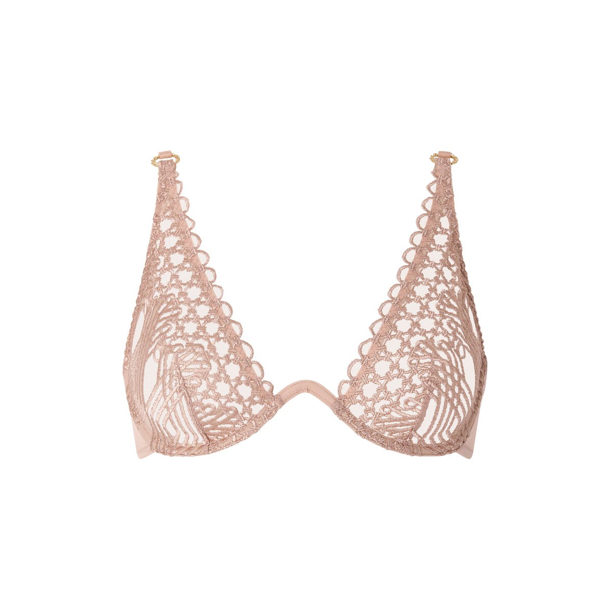 Soutien gorge Triangle mono-armature Éloge du Désir misty blush, AUBADE