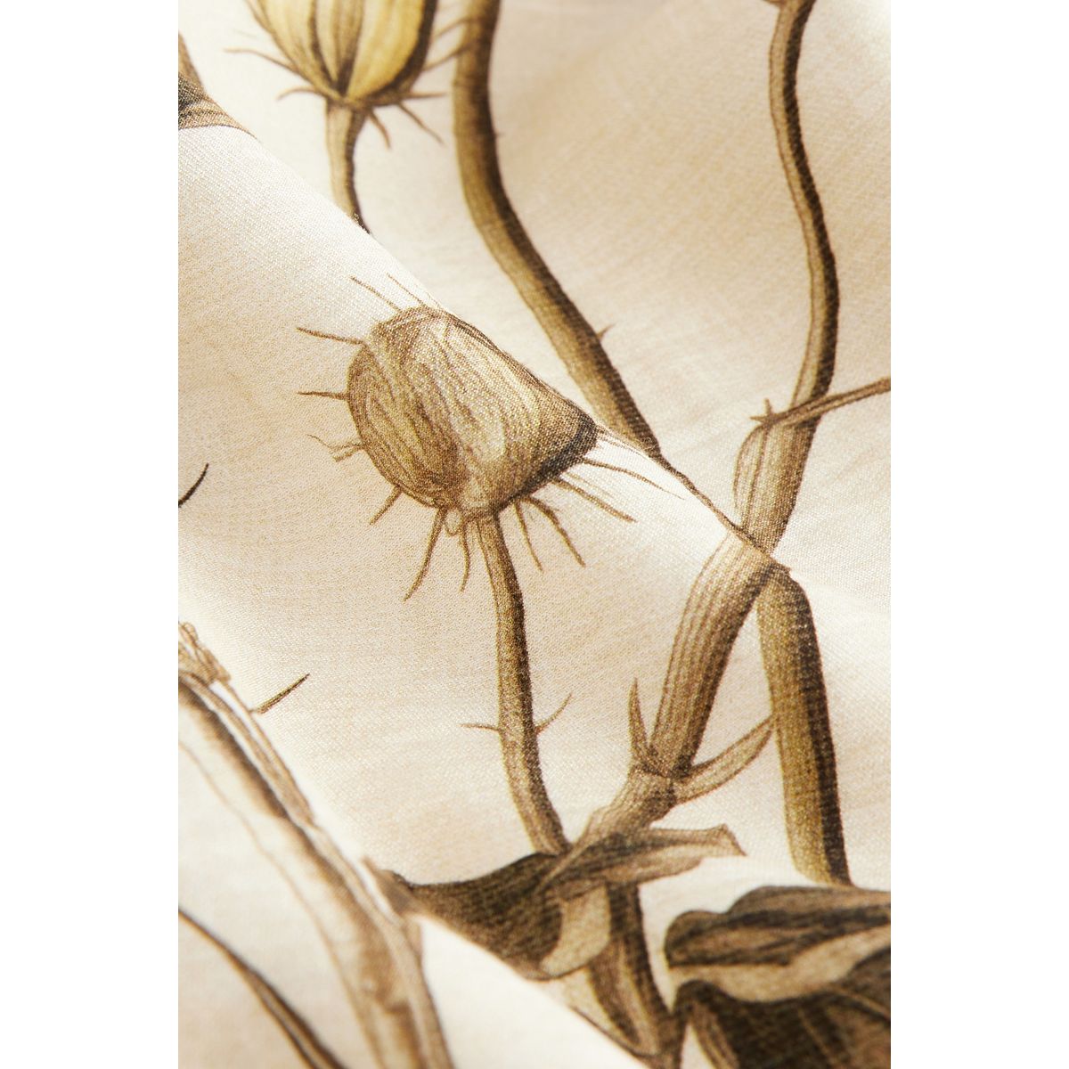 Robe longue droite trapèze sans manches imprimé floral jaune pastel, NEXT