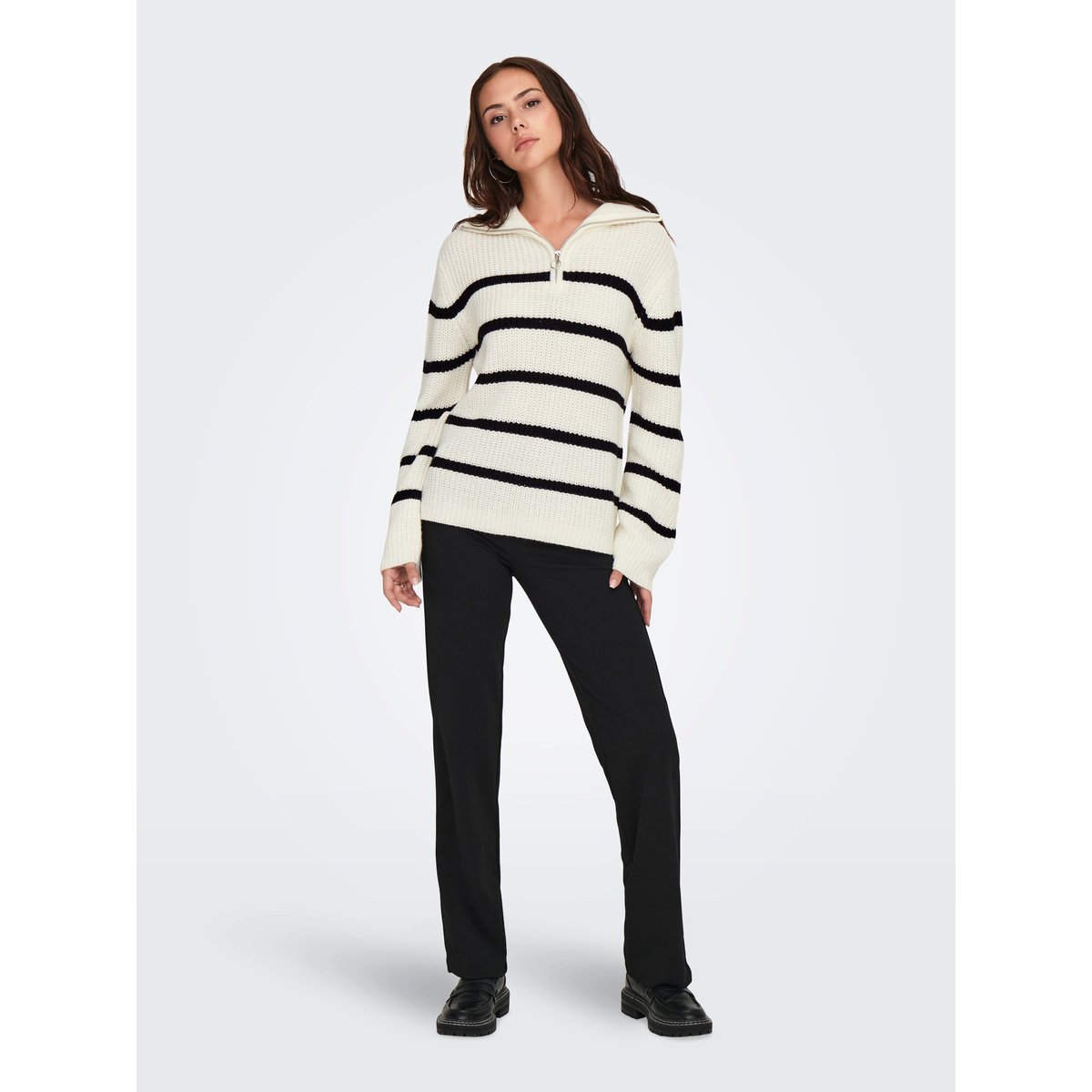 Pull En Maille eggnog, JDY