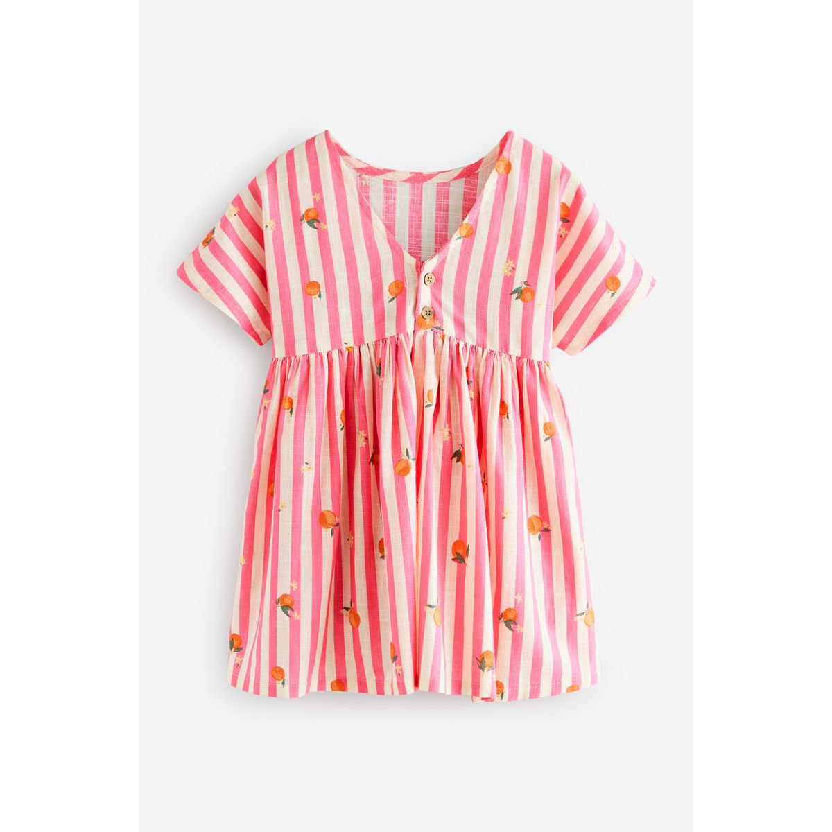 Robe droite rose à rayures, NEXT