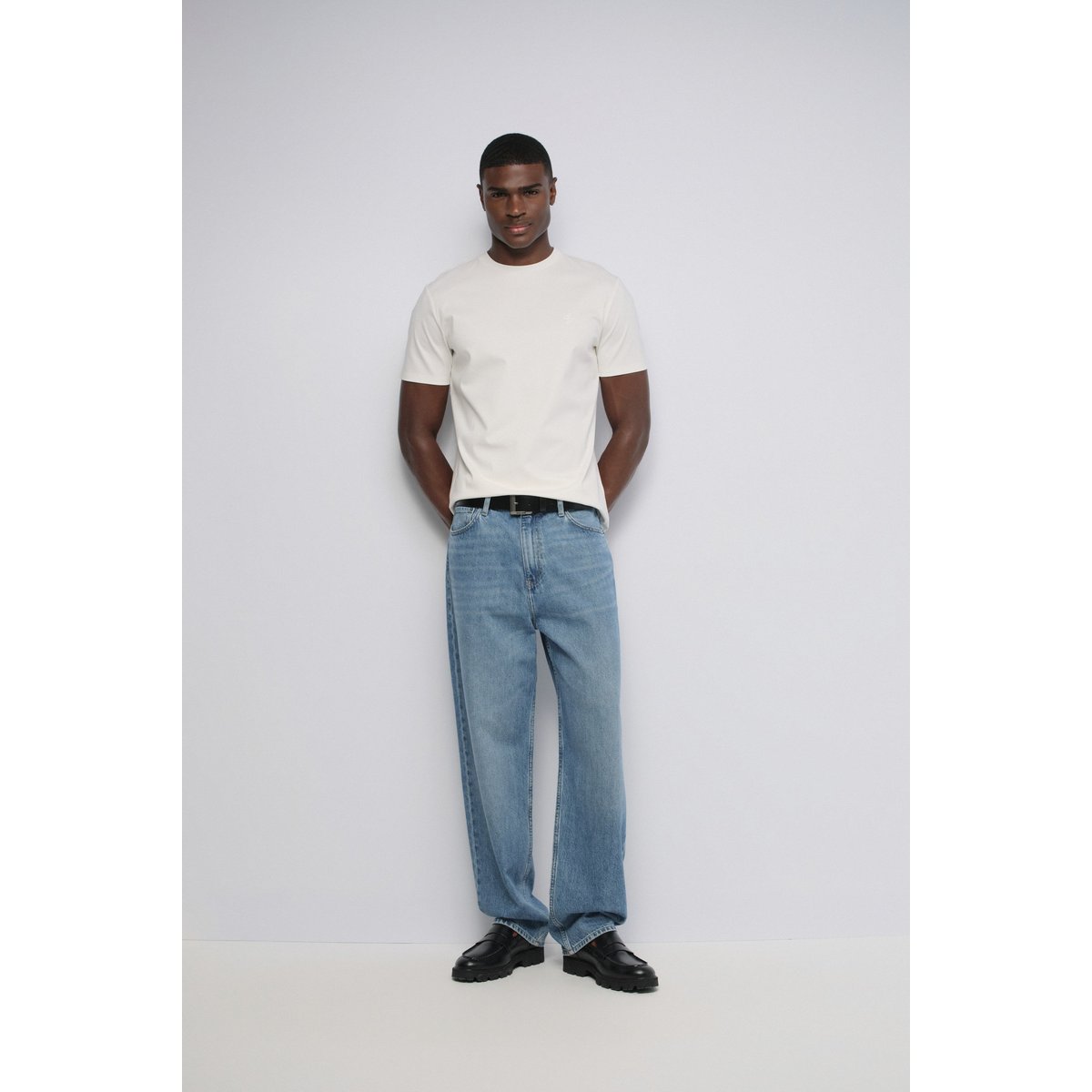 T-SHIRT AVEC BRANDING blanc, SALSA JEANS
