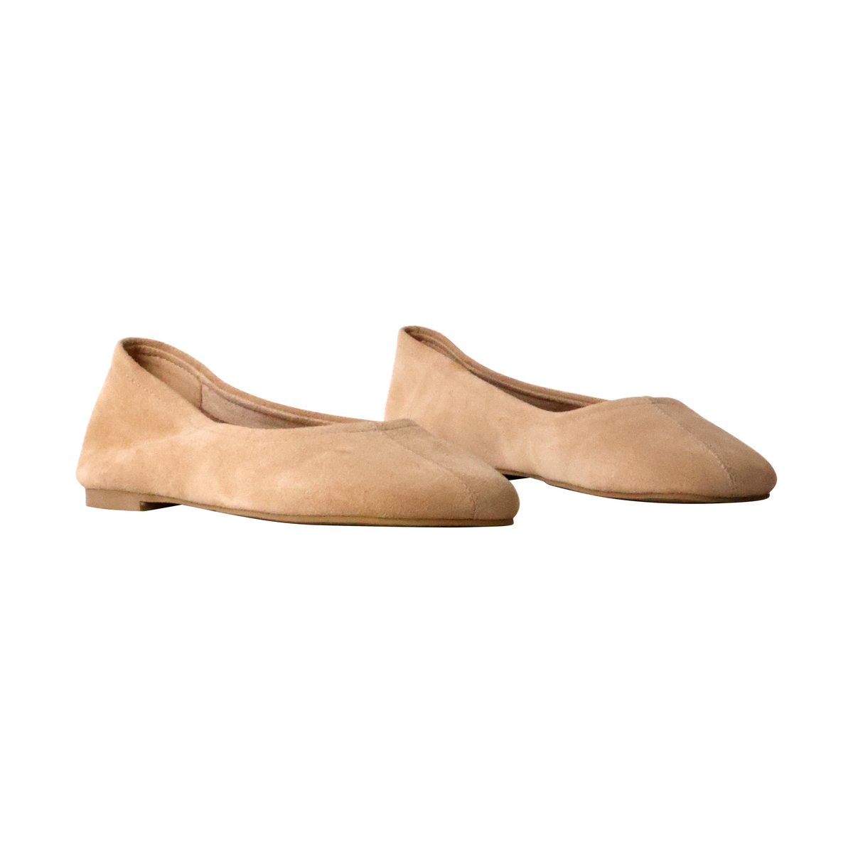 Ballerine Cuir Lena beige, EMILIE KARSTON