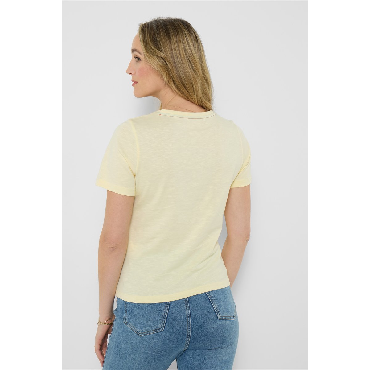 T-shirt à motif arbre floral jaune, JOE BROWNS