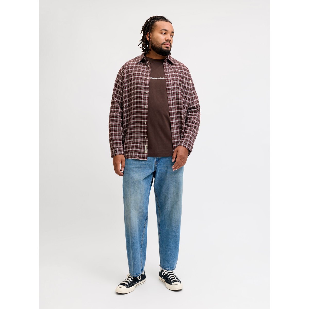 Chemise chocolate truffle, JACK & JONES