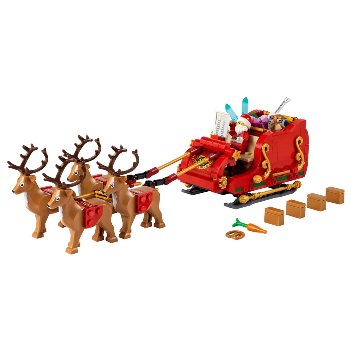LEGO Saisonnier - Le traîneau du Père Noël - 40499 multicolore, LEGO