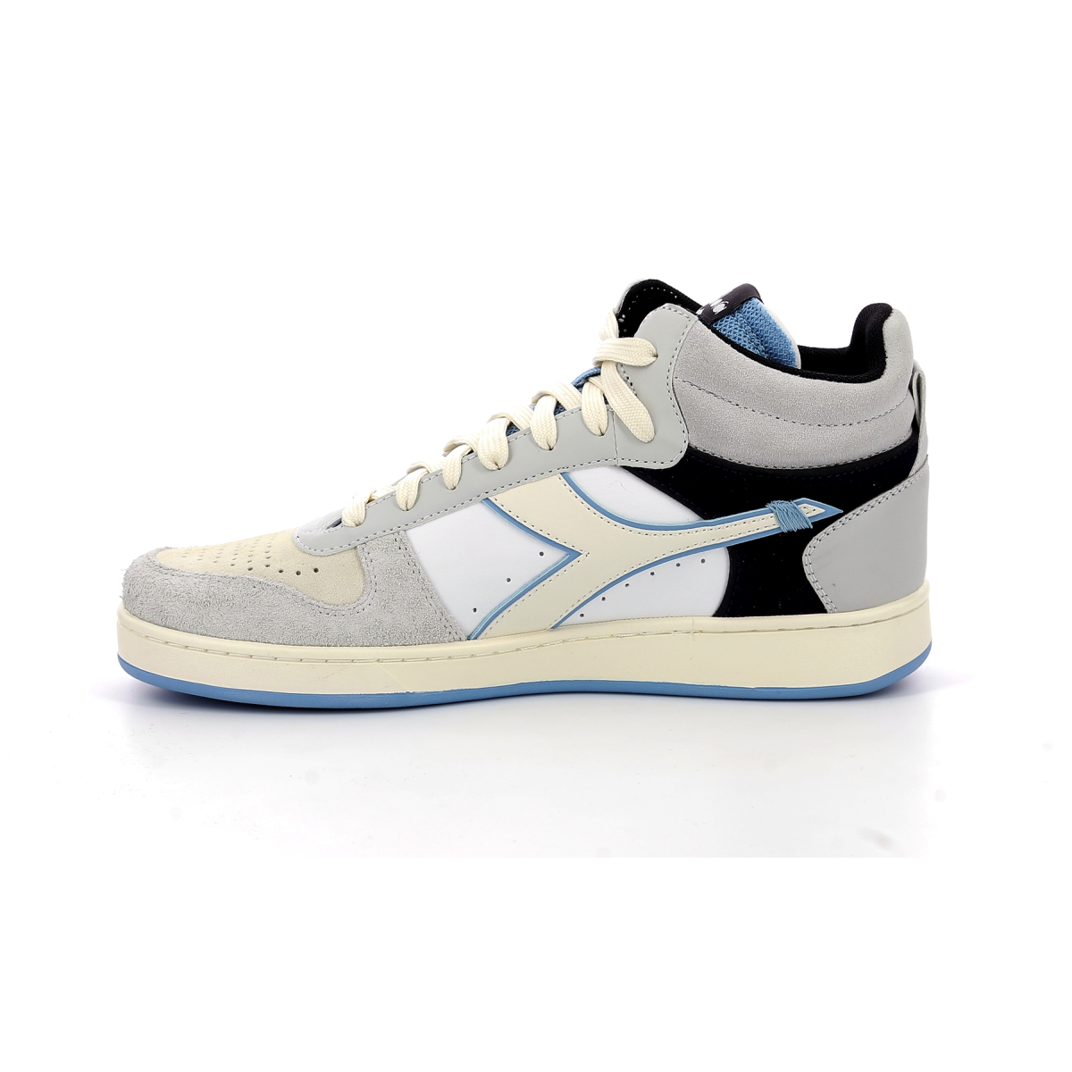 Basket Montante Cuir Magic Demi Twin gris, DIADORA
