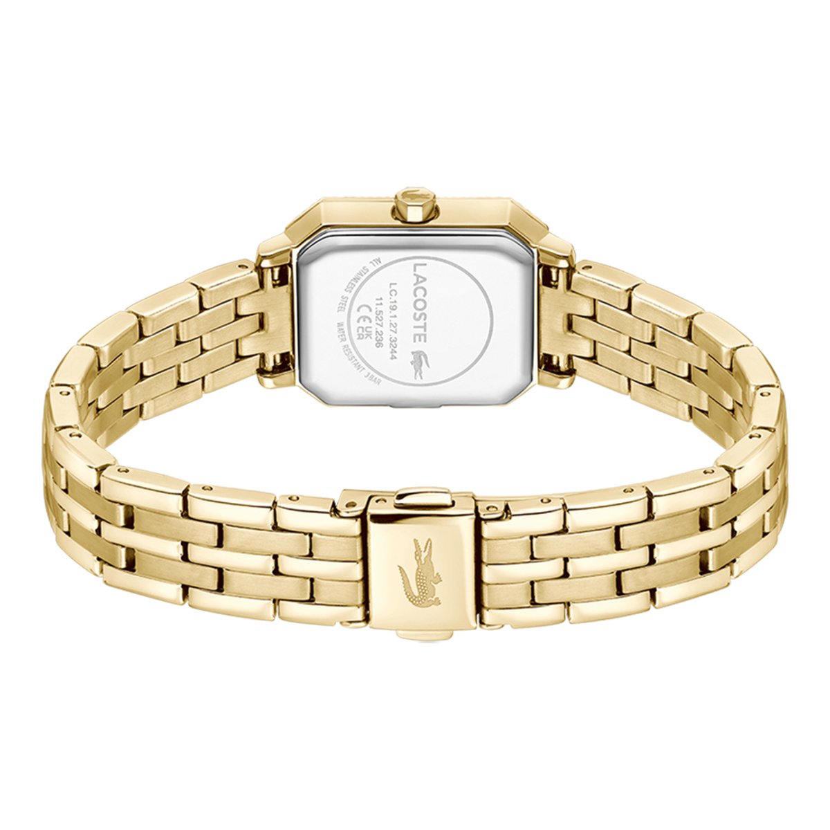 Montre Analogique  LACOSTE PARISIENNE doré gris doré, LACOSTE