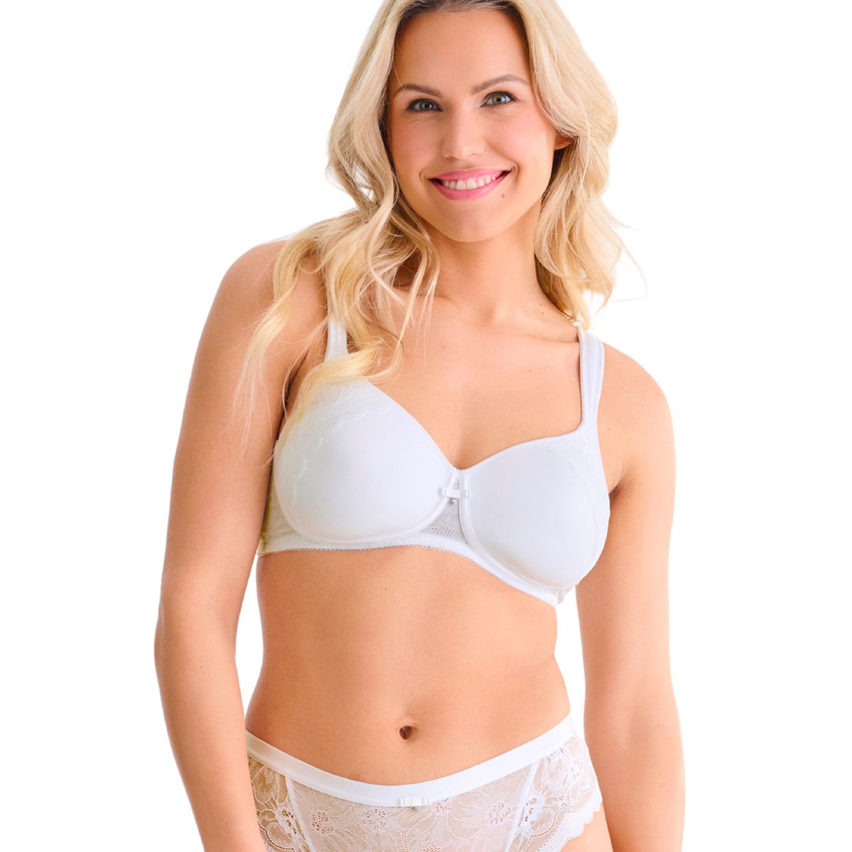 Soutien-gorge préformé sans armatures EVELYN blanc, LISCA