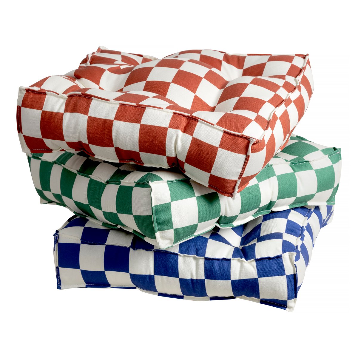 Set 2 Coussins MARSHALL bleu et blanc, REALLY NICE THINGS