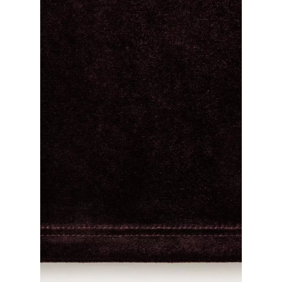 Top velours boutons lie de vin, MANGO