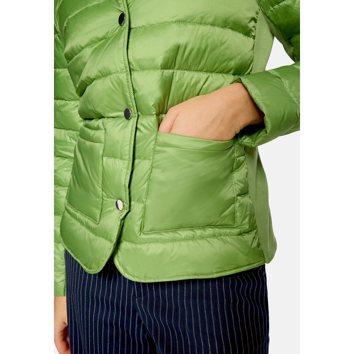 Veste matelassée à capuche amovible forest green, CARTOON