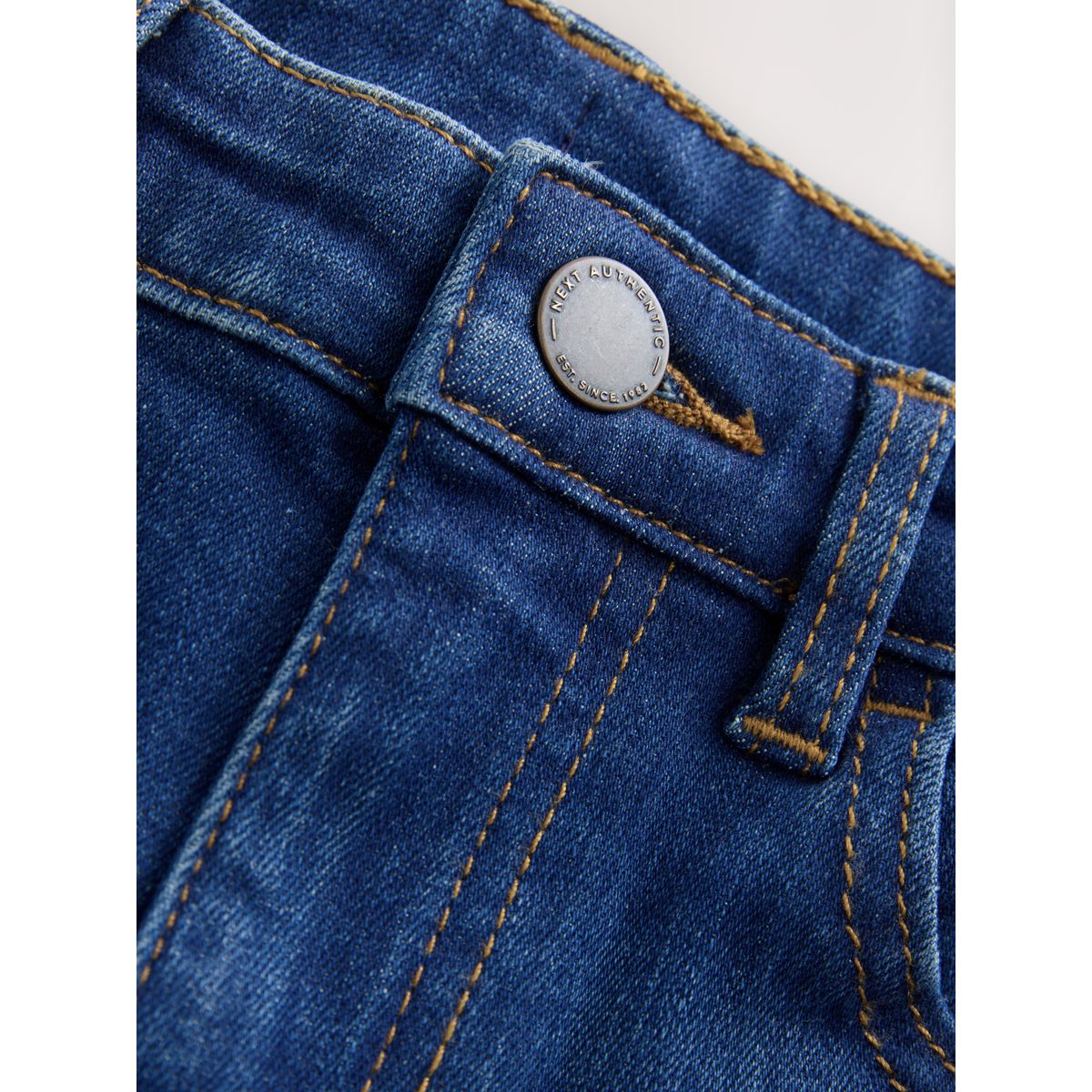 Short en denim bleu foncé, NEXT