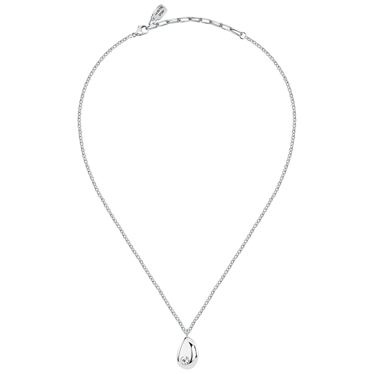 Collier CONTEMPORARY acier inoxydable, LA PETITE STORY