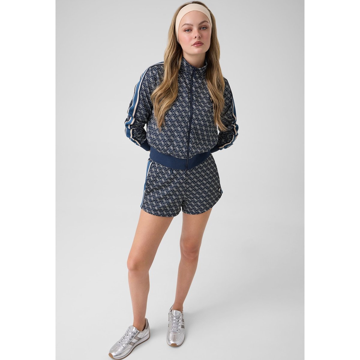 Shorts Avec Logo 4G blau multi, GUESS