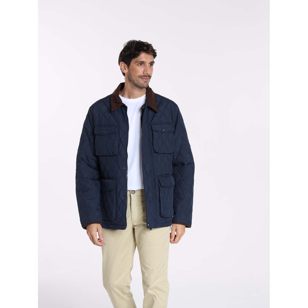 Vestes en regular MATEL marine, GENTLEMAN FARMER