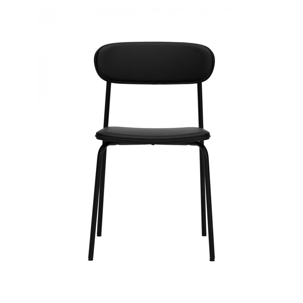 Lot de 2 chaises Pova noir, HOUSE DOCTOR
