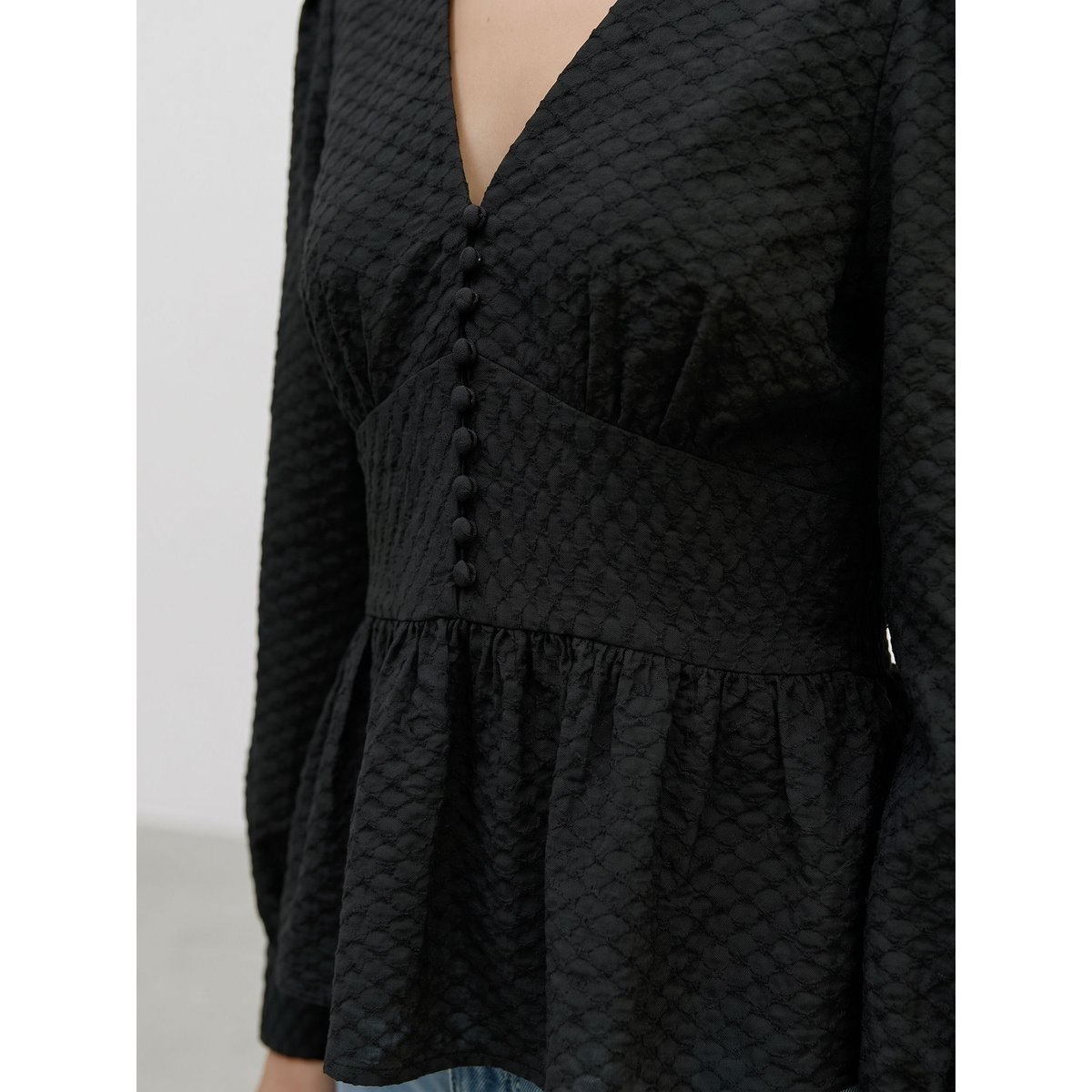 Blouse noire - black, VERO MODA