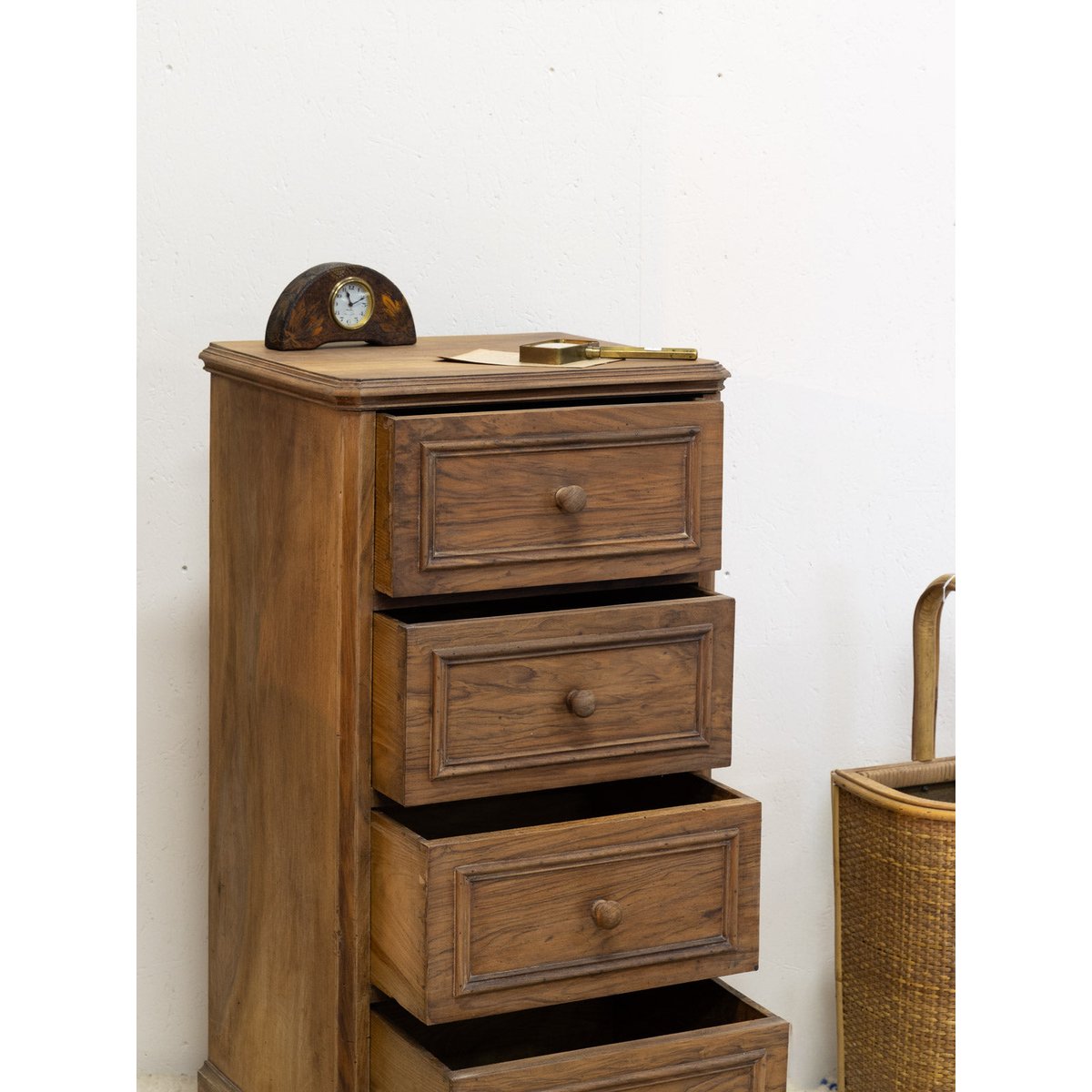 Chiffonnier en bois Valery N°55 - Bon état bois clair, DEBONGOUT