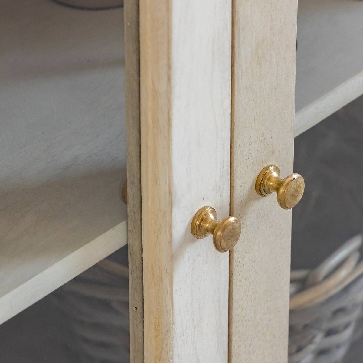 Buffet en bois de manguier MILIAM bois clair, MADE IN MEUBLES 