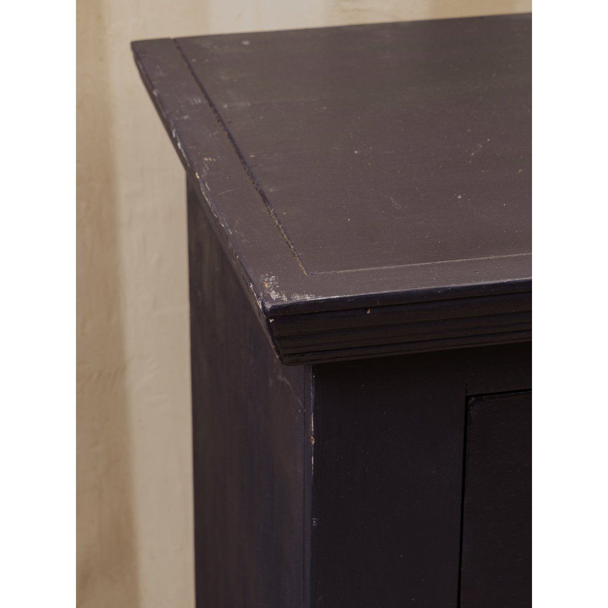 Petit buffet en bois bleu foncé Gilbert N°1783 - Bon état bleu foncé, DEBONGOUT