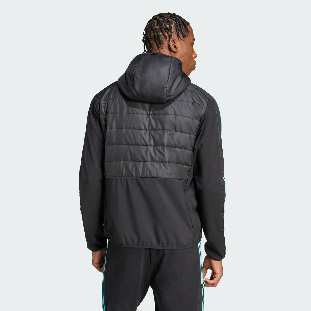Veste Matelassée Mercedes - Amg Petronas Formula One Team Dna Veste Matelassée Mercedes - Amg Petronas Formula One Team Dna black / white, adidas Performance