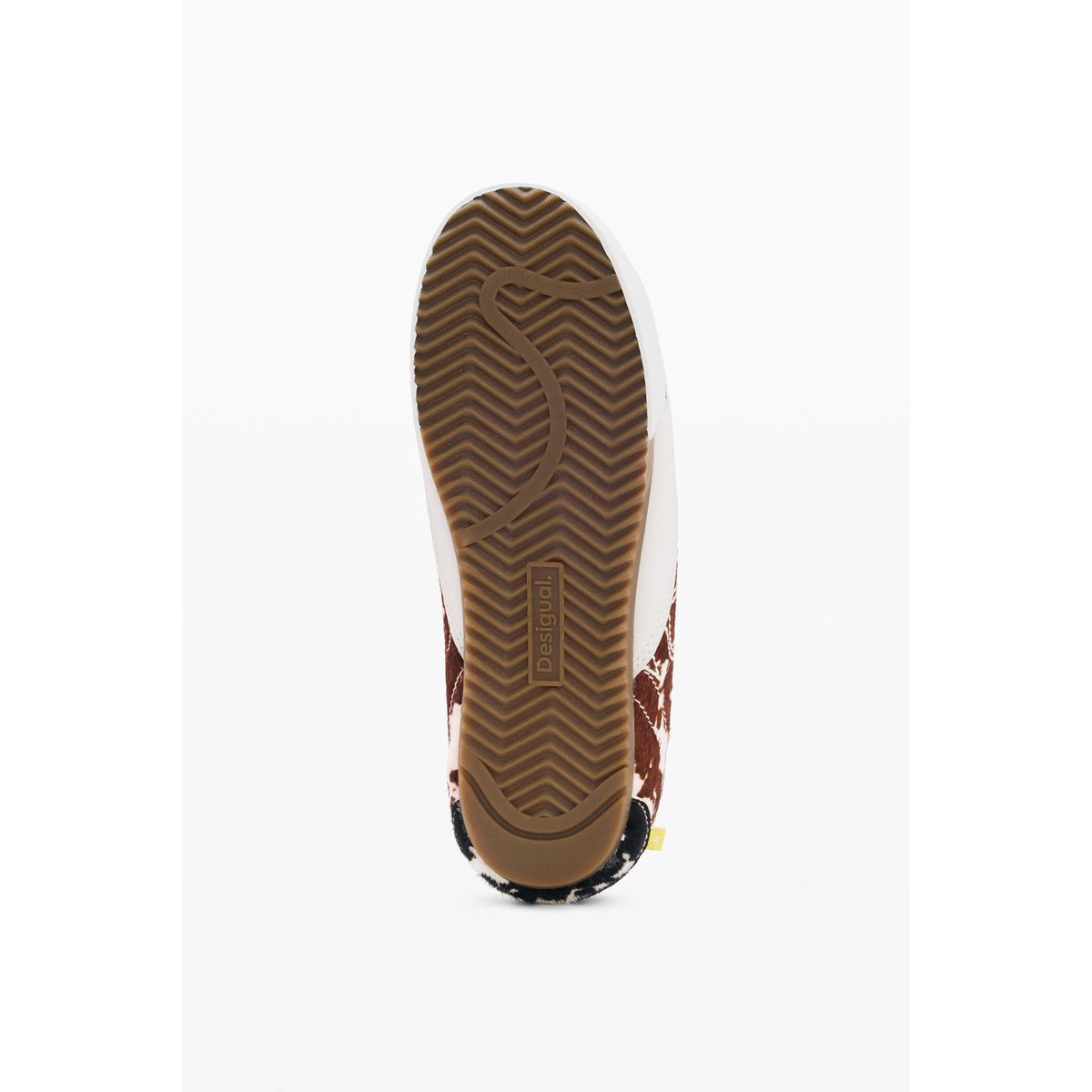 Baskets Animal Patch 100 % cuir multicolore, DESIGUAL