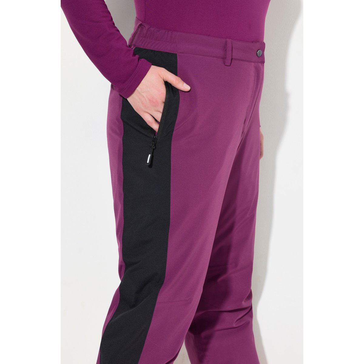 Pantalon technique chaud et imperméable rose vif baies, ULLA POPKEN