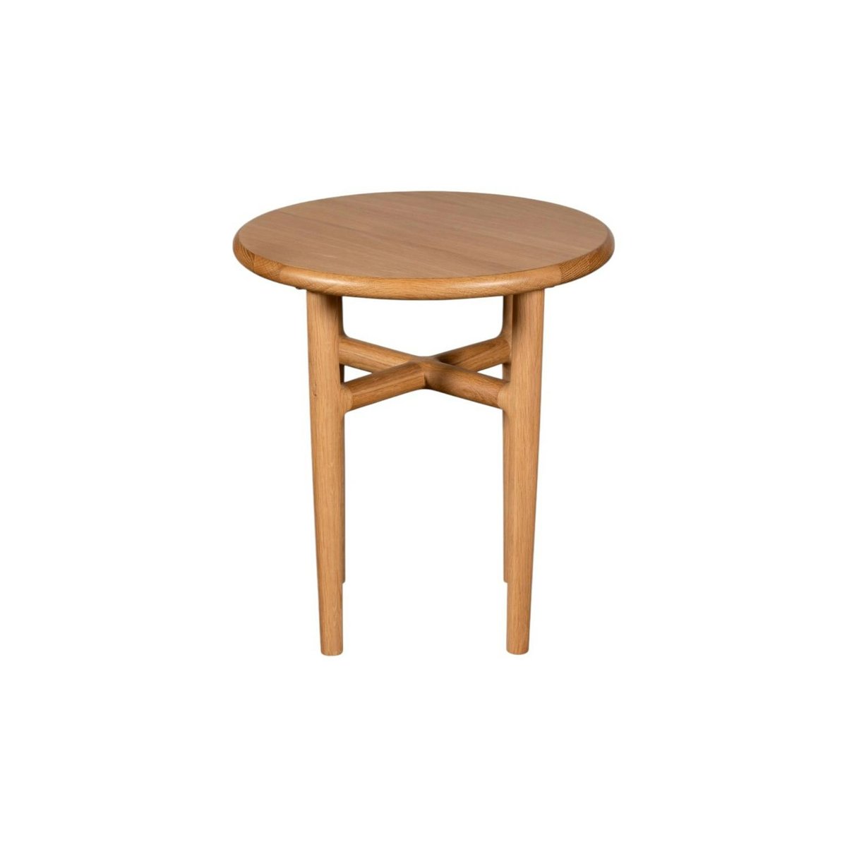 Bout de canapé moderne en chêne clair DERBY bois naturel, PIER IMPORT