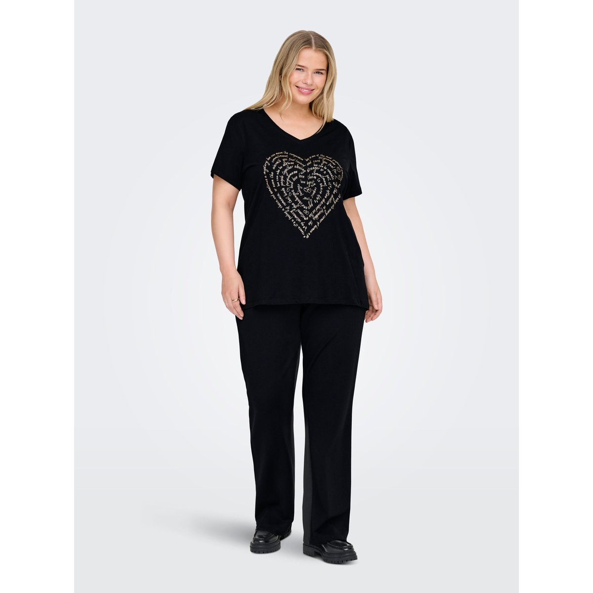 T-Shirt noire - black, ONLY CARMAKOMA